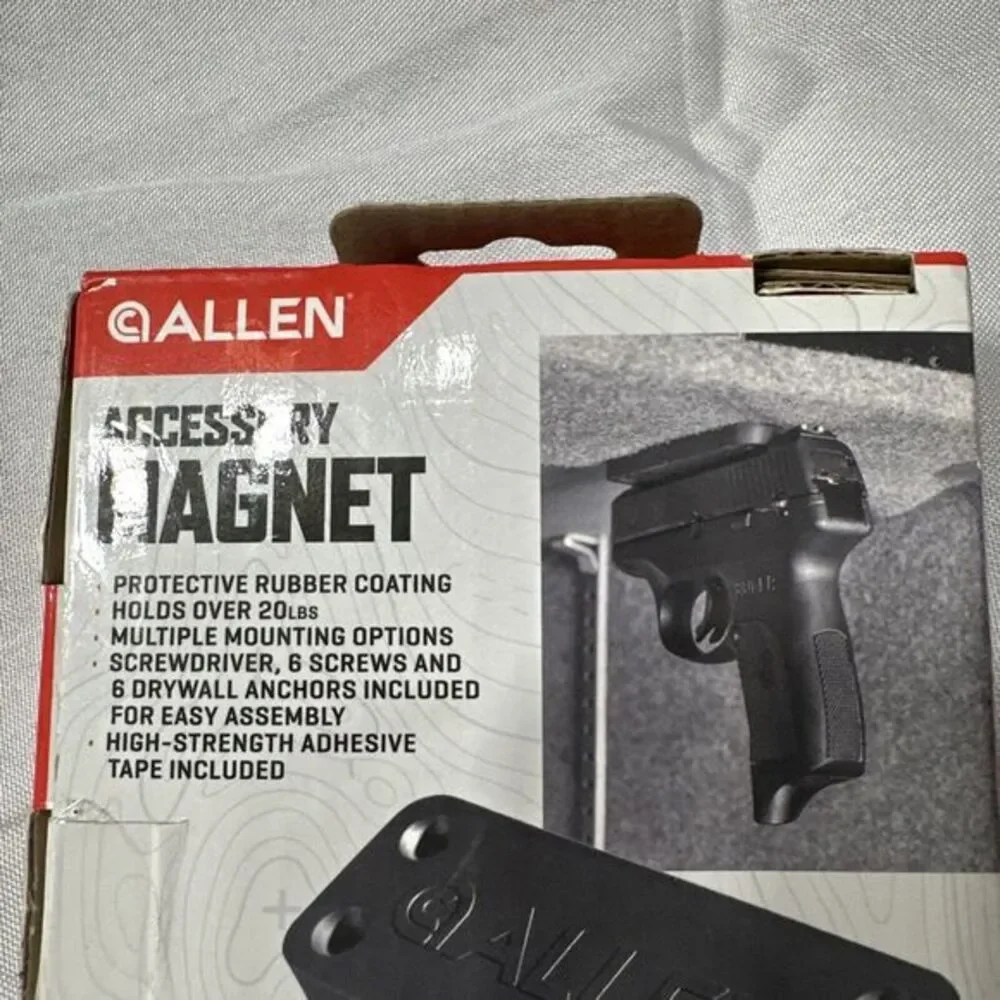 Allen‎ Accessory Magnet Holds Over 20 Lbs Multiple Uses 8872A